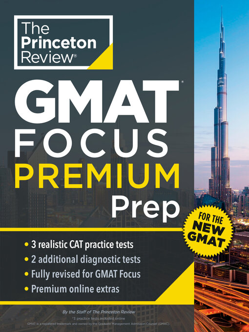 Title details for Princeton Review GMAT Focus Premium Prep by The Princeton Review - Wait list